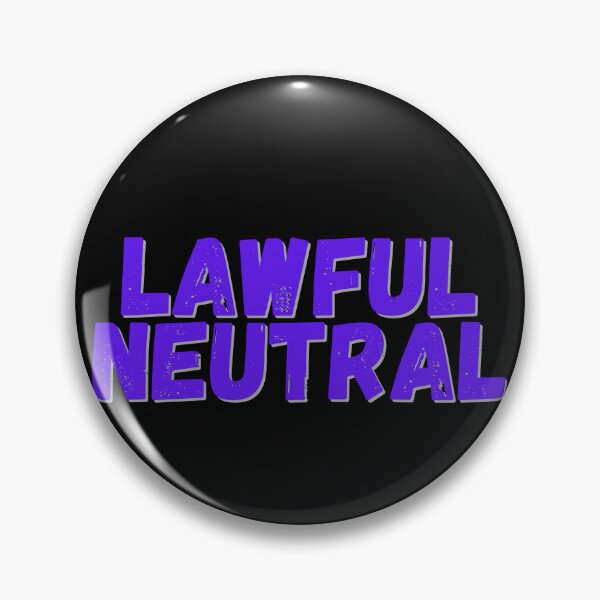 Item preview, Lawful Neutral Pride TTRPG Dungeons & Dragons designed and sold by addie-plays.