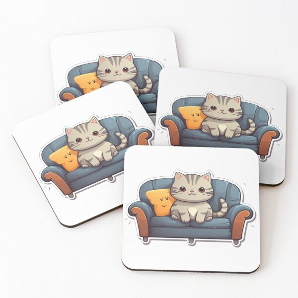 Item preview, Cat on the sofa designed and sold by Nopphadon44.