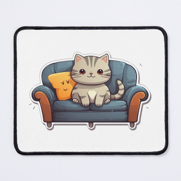 Item preview, Cat on the sofa designed and sold by Nopphadon44.