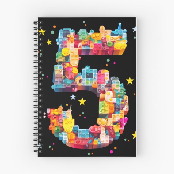 Item preview, 5 Yrs Old Birthday Blocks  designed and sold by Studio Bankai.
