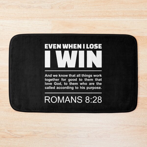 Item preview, Romans 8:28 - All Things Work For My Good - Bible Scripture designed and sold by Vector-Artist.