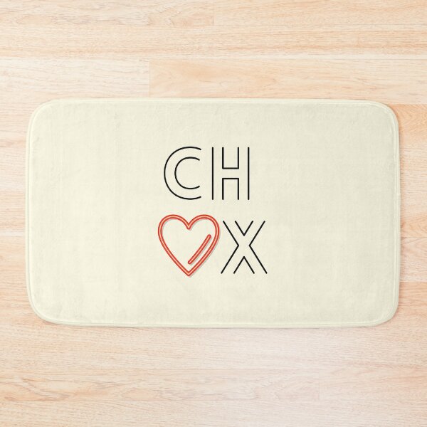 Item preview, Chox Love Heart Square, black designed and sold by ProjectBlossom.