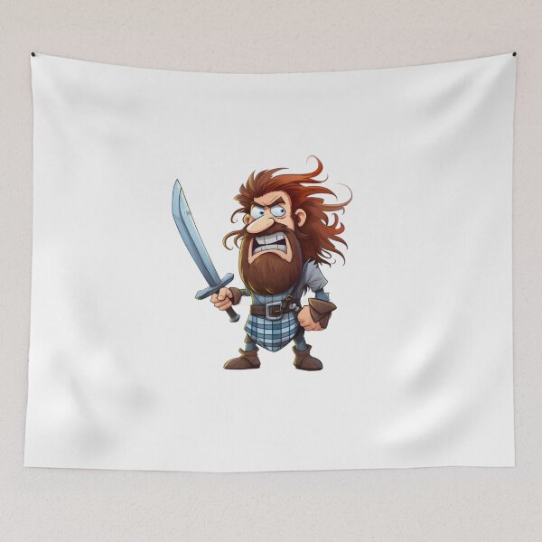 Item preview, Cartoon William Wallace designed and sold by ZappyP.