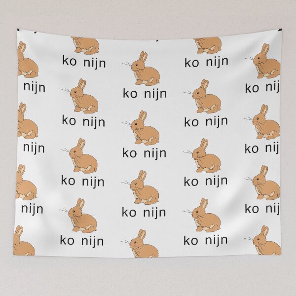 Item preview, Konijn designed and sold by Krissys-Art.