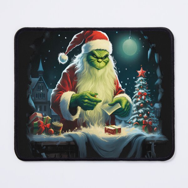 Item preview, The Grinch of Horrors When Santa's Costume Gets Twisted designed and sold by DarkScienses.