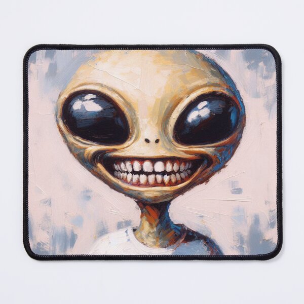 Item preview, A portrait of a cute authentic alien designed and sold by Andreja's shop.