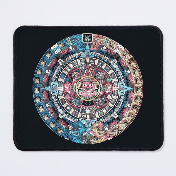 Item preview, Aztec Calendar Stone - Stressed Derna designed and sold by kernowerno.