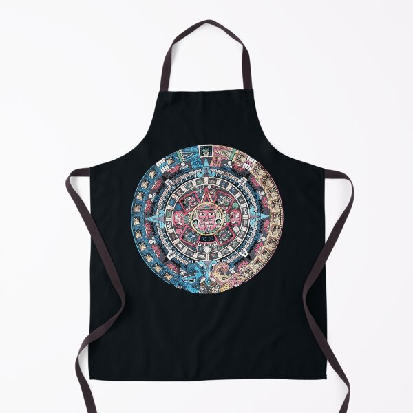 Item preview, Aztec Calendar Stone - Stressed Derna designed and sold by kernowerno.