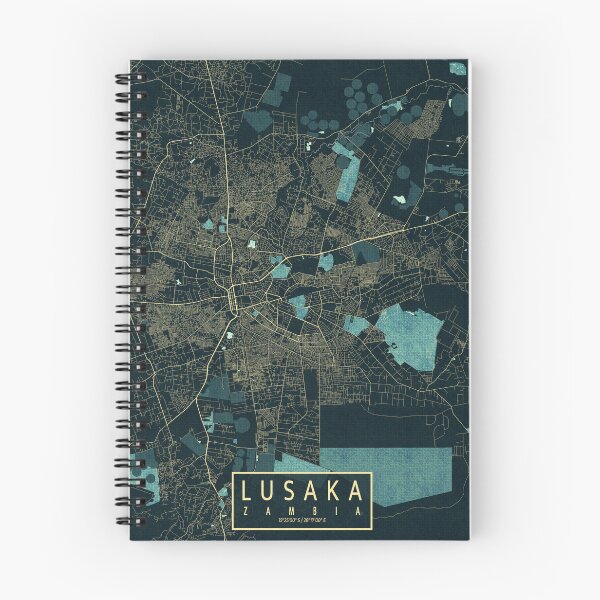 Item preview, Lusaka City Map of Zambia - Summer designed and sold by deMAP.