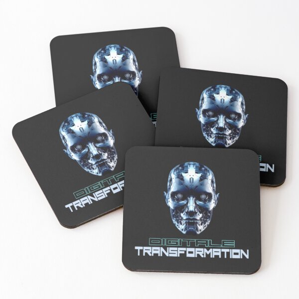 Item preview,  AI Robot Head Female - Digital Transformation designed and sold by danny-Dsign.