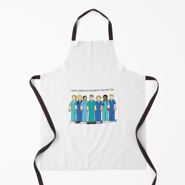 Item preview, National Emergency Nurses Day October Cartoon Group designed and sold by KateTaylor.