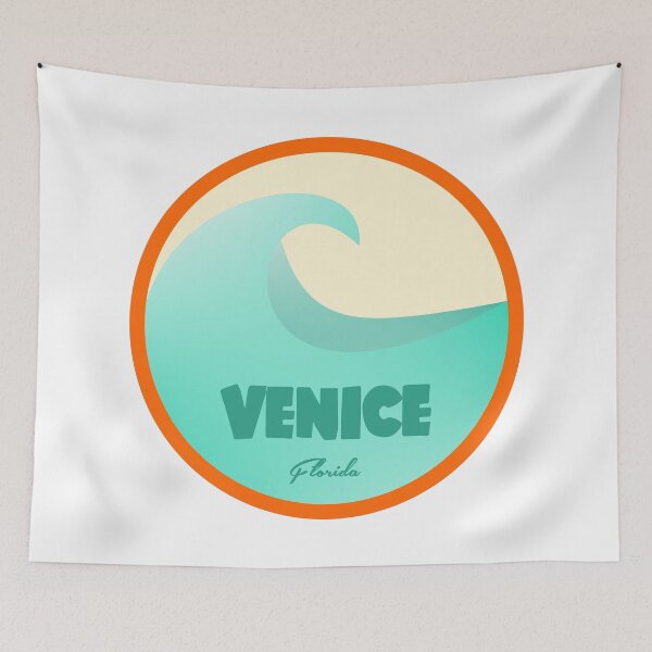 Item preview, Venice Florida Retro designed and sold by bivenart.
