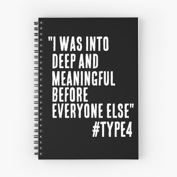Item preview, Enneagram Type 4 Funny Quote Deep and Meaningful The Individualist The Romantic designed and sold by JapanBubble.