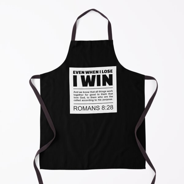 Item preview, Romans 8:28 - Even When I Lose, I Win - Bible Scripture designed and sold by Vector-Artist.