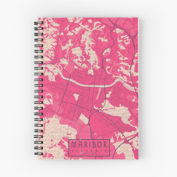Item preview, Maribor City Map of Slovenia  - Blossom designed and sold by deMAP.