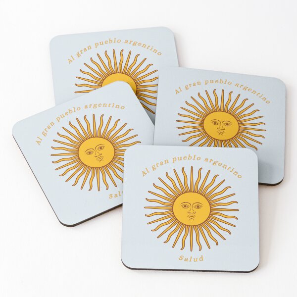 Item preview, To the Great Argentine People Salud Argentina Sun Argentinian designed and sold by Ani.