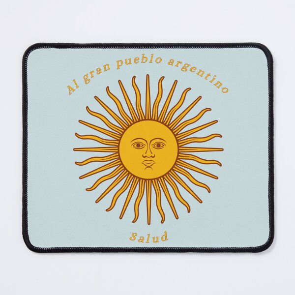 Item preview, To the Great Argentine People Salud Argentina Sun Argentinian designed and sold by Ani.