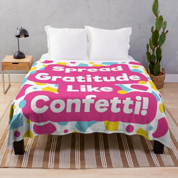 Item preview, Spread Gratitude Like Confetti! | White designed and sold by Wintre2.