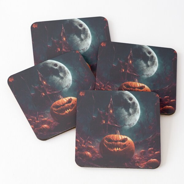 Item preview, Moonlit Halloween Pumpkin designed and sold by CallaCoralia.