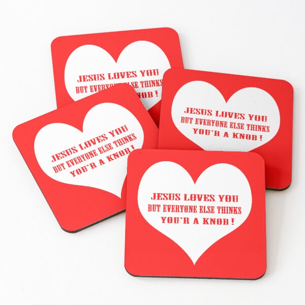 Item preview, JESUS LOVES YOU, HUMOROUS TEE SHIRTS, XMAS GIFTS designed and sold by Barbara Jean Photo Art And Design.
