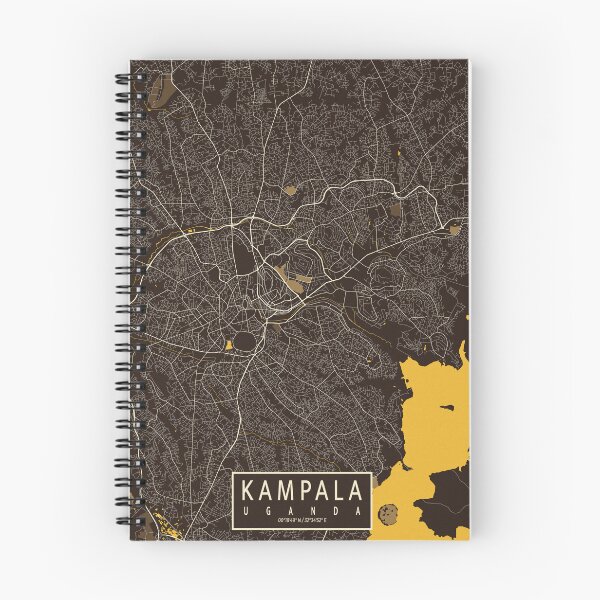Item preview, Kampala City Map of Uganda - Pastel designed and sold by deMAP.