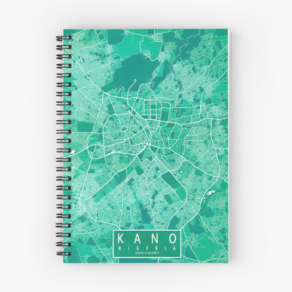 Item preview, Kano City Map of Nigeria - Watercolor designed and sold by deMAP.
