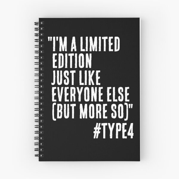 Item preview, Enneagram Type 4 Funny Quote I'm a Limited Edition The Individualist The Romantic designed and sold by JapanBubble.