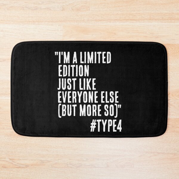 Item preview, Enneagram Type 4 Funny Quote I'm a Limited Edition The Individualist The Romantic designed and sold by JapanBubble.