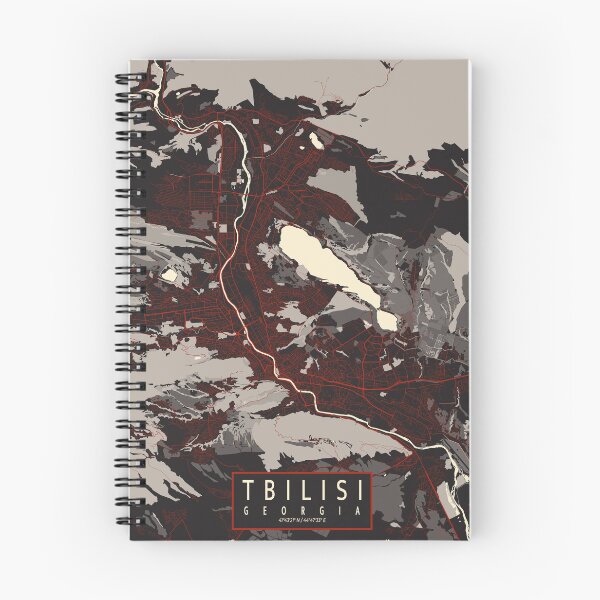 Item preview, Tbilisi City Map of Georgia - Vector designed and sold by deMAP.
