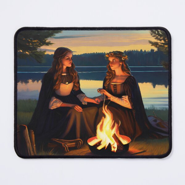 Item preview, Sister Witches Casting A Spell designed and sold by KoliBabb.