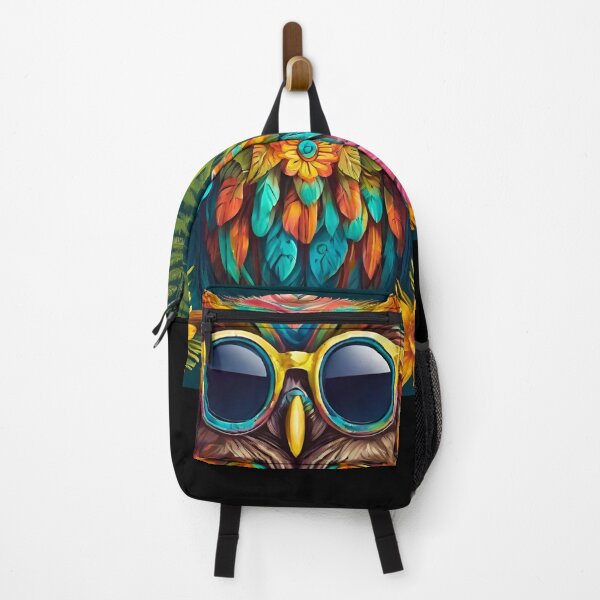 Item preview, Owl with glasses / Colorful Design designed and sold by AllureLab.