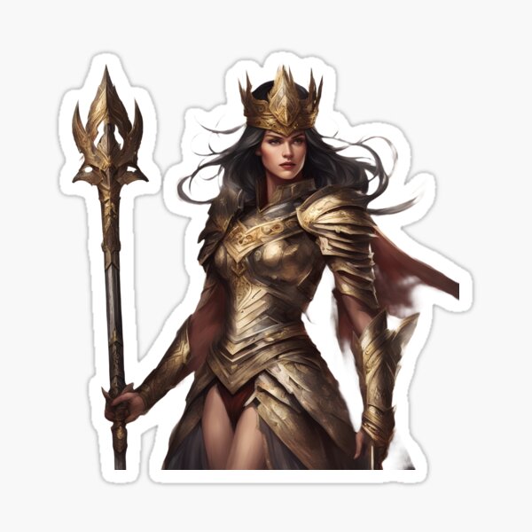 Warrior Queen Stickers for Sale