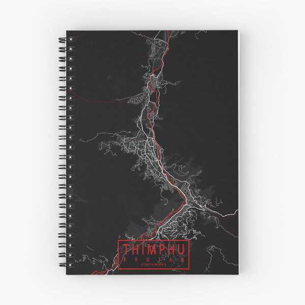 Item preview, Thimphu City Map of Bhutan - Oriental designed and sold by deMAP.