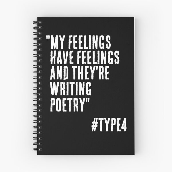 Item preview, Enneagram Type 4 Funny Quote My Feelings have Feelings The Individualist The Romantic designed and sold by JapanBubble.