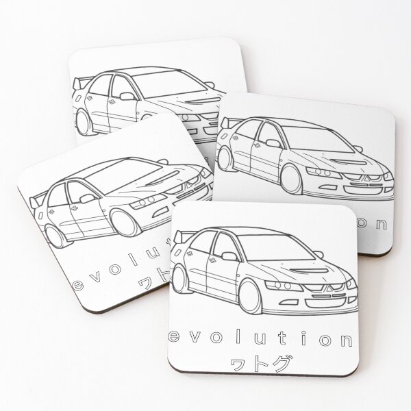 Item preview, Mitsubishi Evo designed and sold by hoodrattats.