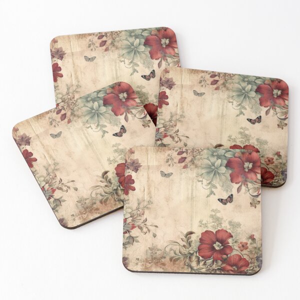 Item preview, Beautiful, Shabby Chic Red Flower designed and sold by Urbane Collective.