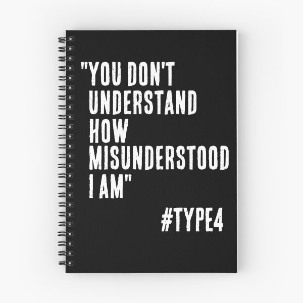 Item preview, Enneagram Type 4 Funny Quote You Don't Understand how Misunderstood I am The Individualist The Romantic designed and sold by JapanBubble.