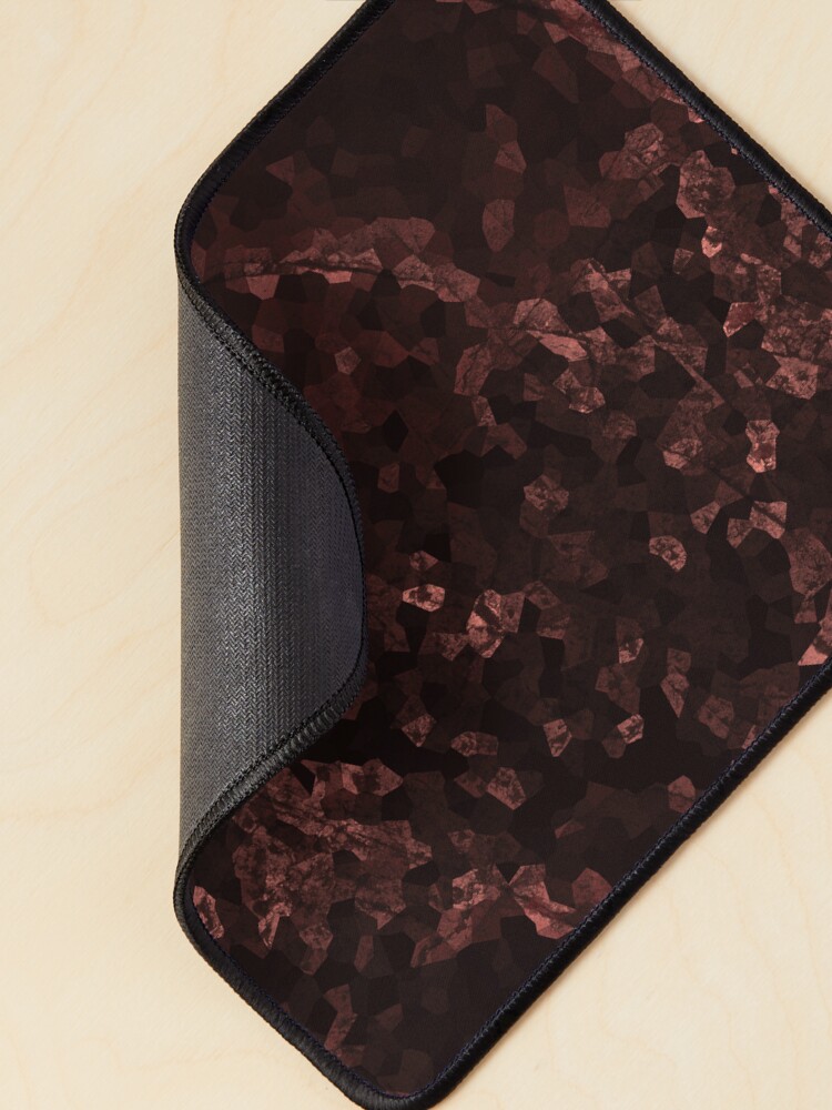 Thumbnail 2 of 5, Mouse Pad, Stone Coral (dark) pattern designed and sold by hidden-design.