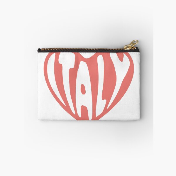Item preview, Italy Typography in Heart Shape designed and sold by JAG2B.
