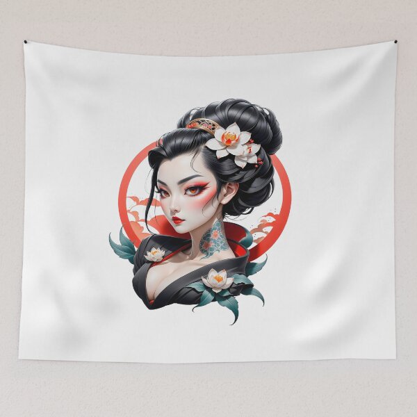 Item preview, Rising Sun Ink: Japanese Tattoo Artistry in Pixels designed and sold by RuyaFab.