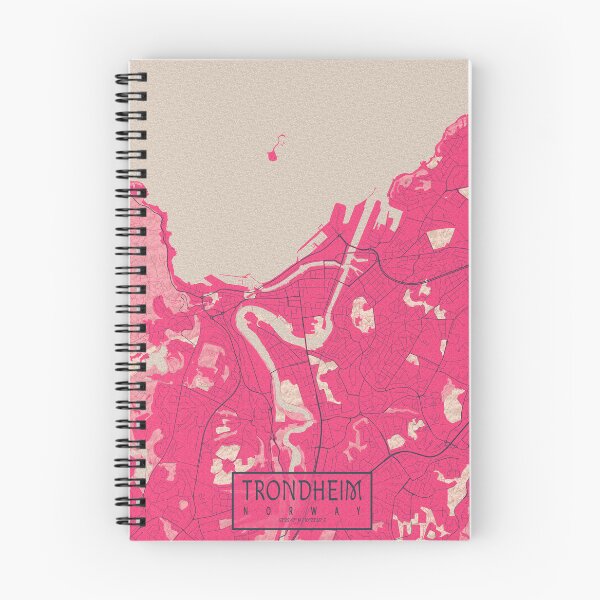 Item preview, Trondheim City Map of Norway  - Blossom designed and sold by deMAP.
