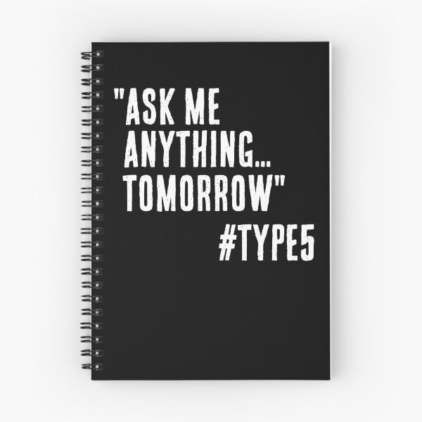 Item preview, Enneagram Type 5 Funny Quote  Ask Me Anything Tomorrow The Investigator The Observer designed and sold by JapanBubble.
