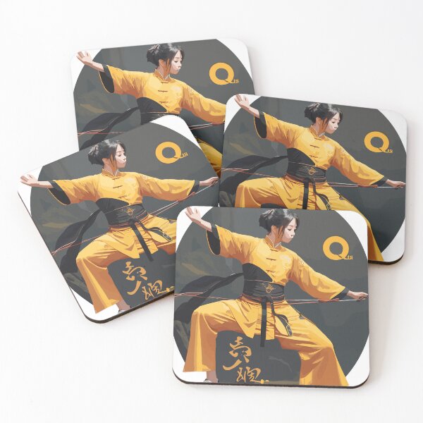 Item preview, qigong Chinese Stickers designed and sold by Sesame1195.