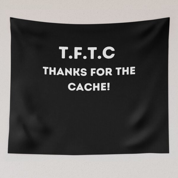 Item preview, Thanks For The Cache! designed and sold by FunkyMelon.