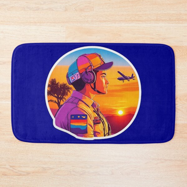 Item preview, Sunset Airplane Aviator - Pilot Gift designed and sold by Ridiculam Toga.
