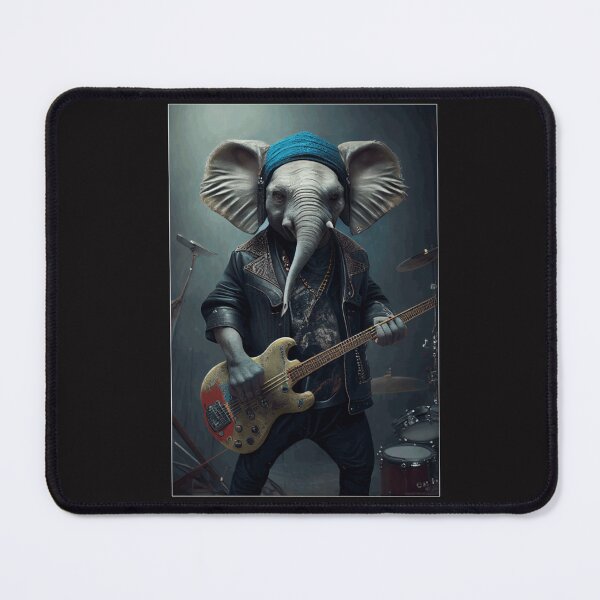 Item preview, Bassist Rock Elephant designed and sold by HanneloreWittma.