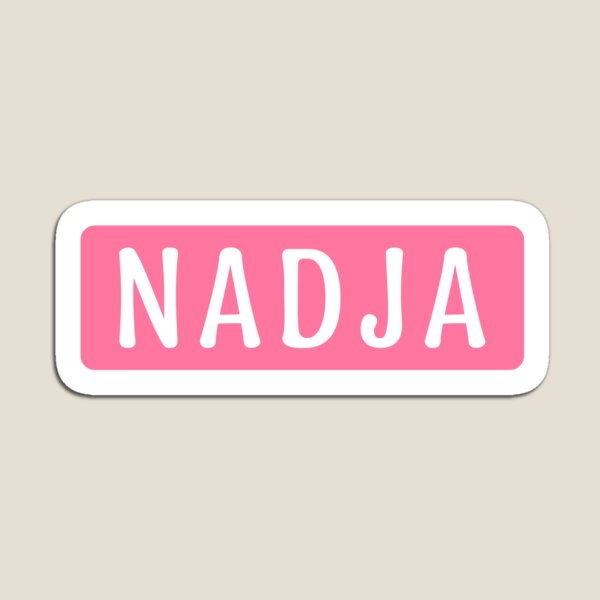 Aperçu de l'œuvre Nom Nadja créée et vendue par Jeallan Designs.