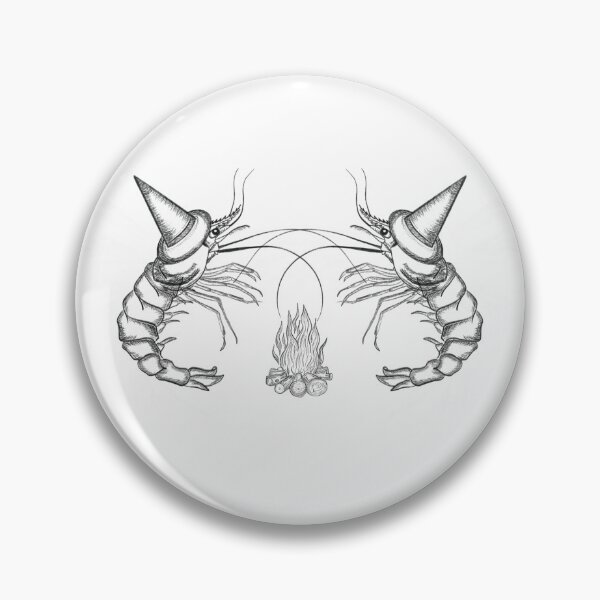 Item preview, Shrimp on the campfire designed and sold by ElsaEmerald.