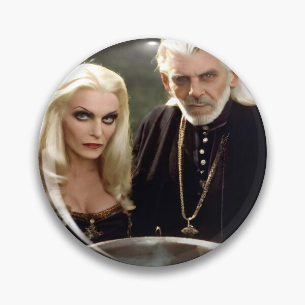 Item preview, Witch And Warlock With Boiling Cauldron designed and sold by KoliBabb.