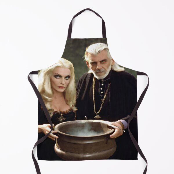 Item preview, Witch And Warlock With Boiling Cauldron designed and sold by KoliBabb.